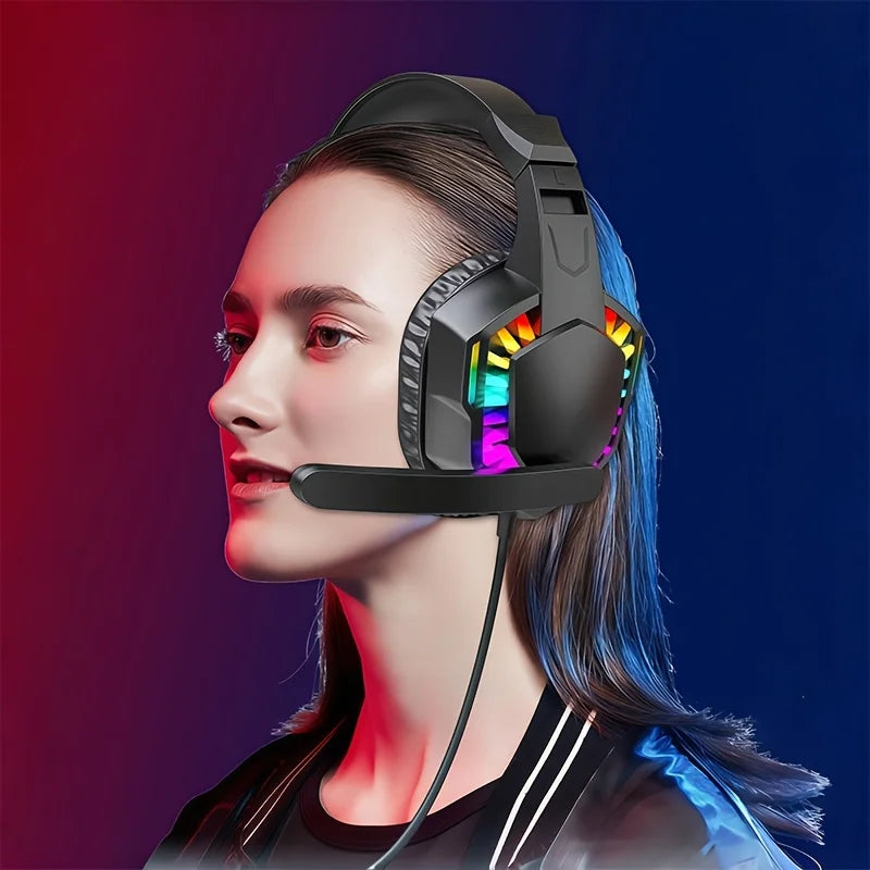 Wired Over-Ear Gaming Headset With Microphone
