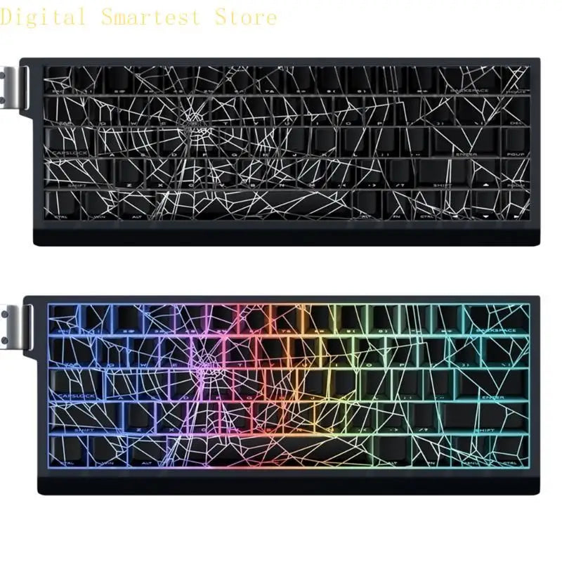 Spider Web PBT Keycap Set Side-Print Backlit for 60%
