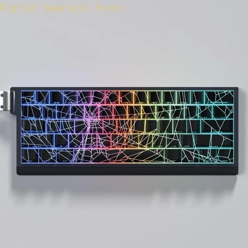 Spider Web PBT Keycap Set Side-Print Backlit for 60%