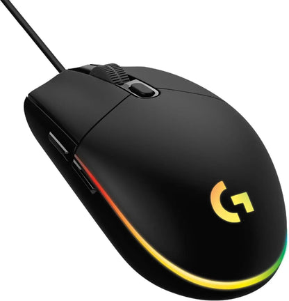 G102 black Color USB Wired Gaming Mouse with 8200 DPI Optical Sensor
