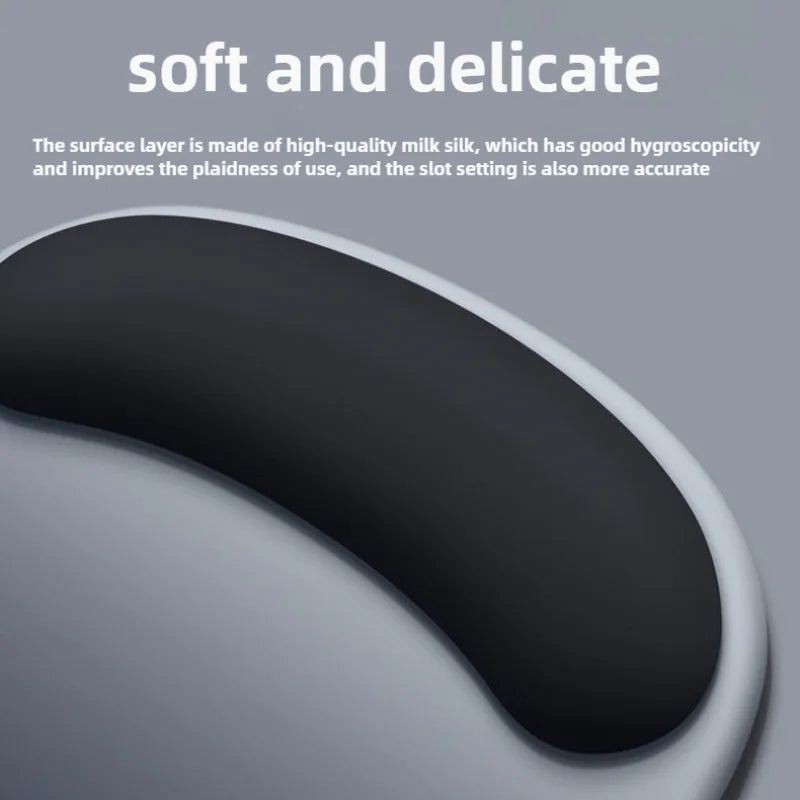 Ergonomic Mouse Pad With Wrist Rest – Non-Slip Rubber