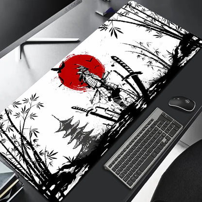 Samurai Gaming Mouse Pad Desk Mat – Large Non-Slip