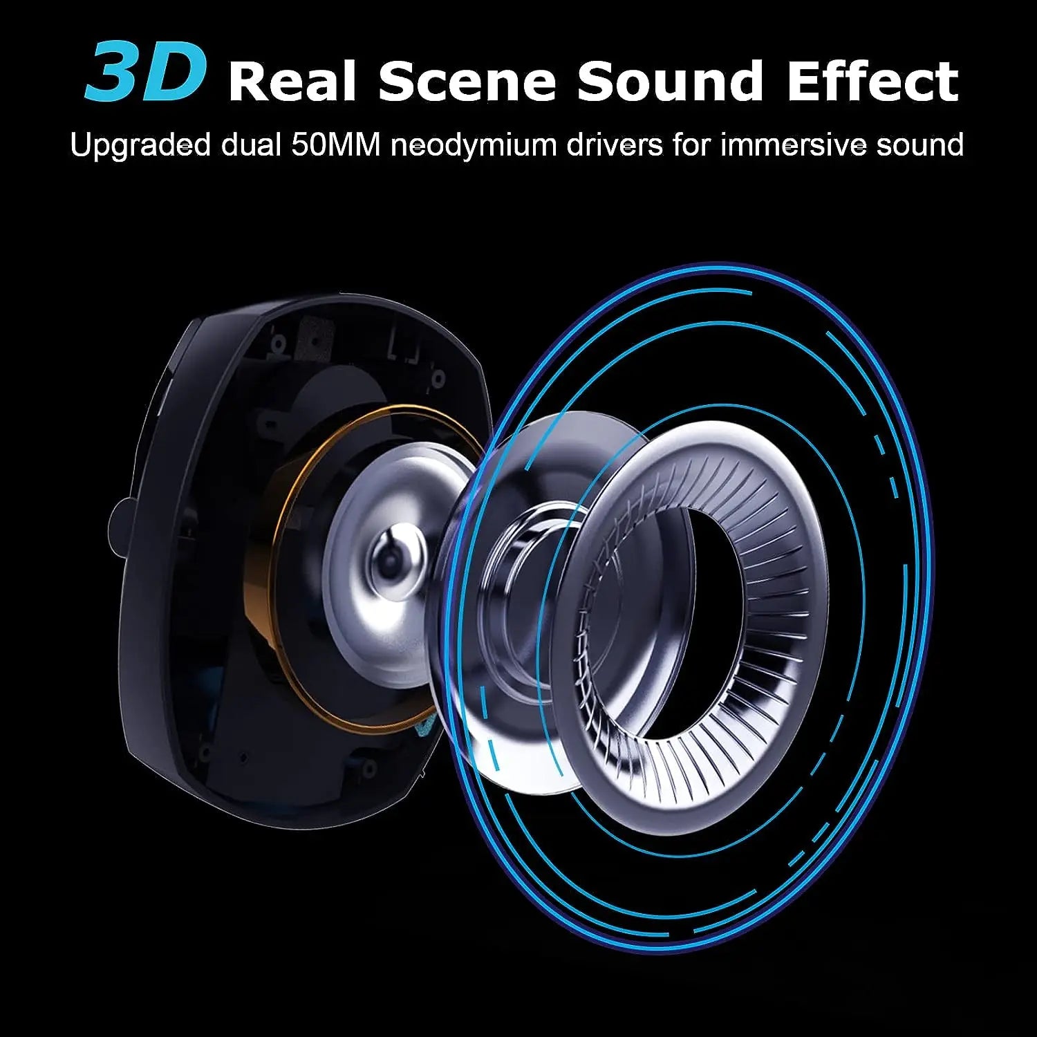 Wireless Gaming Headset for PS5, PC & Switch – 2.4GHz