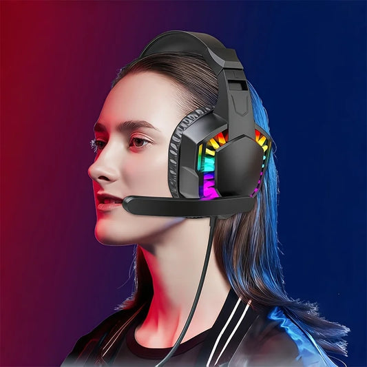 Wired Over-Ear Gaming Headset With Microphone