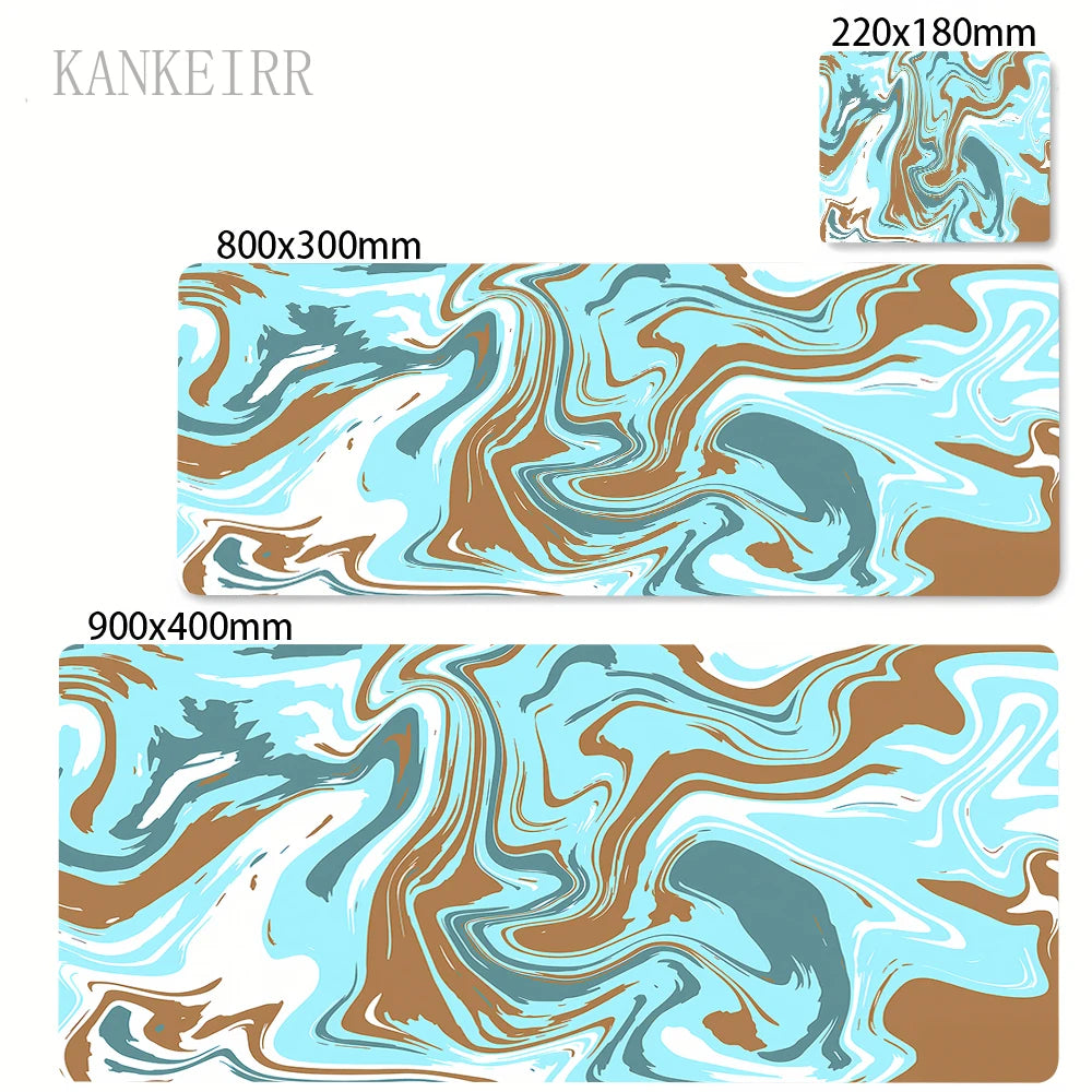 A5239 Color Extended Gaming Mouse Pad Strata Liquid Design Non-Slip