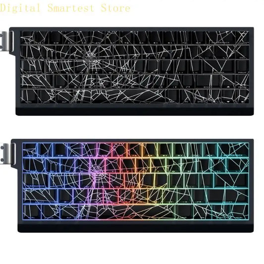 Spider Web PBT Keycap Set Side-Print Backlit for 60%