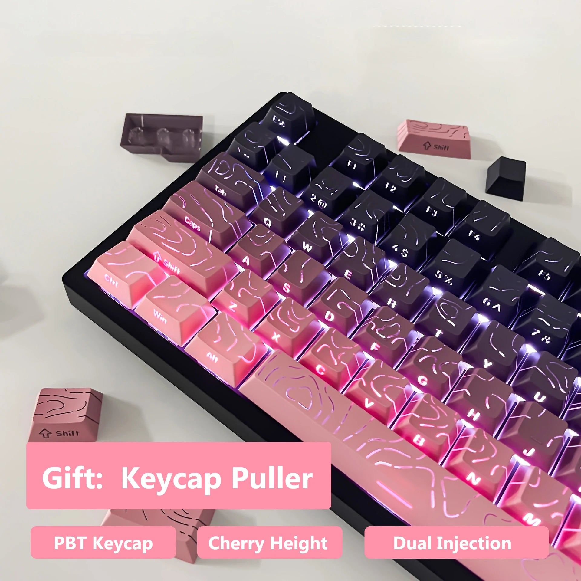 Cherry Profile Side-Print Dual-Shot Keycap Set