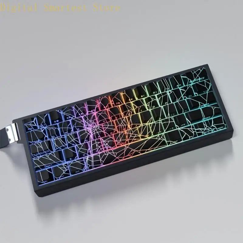 Spider Web PBT Keycap Set Side-Print Backlit for 60%