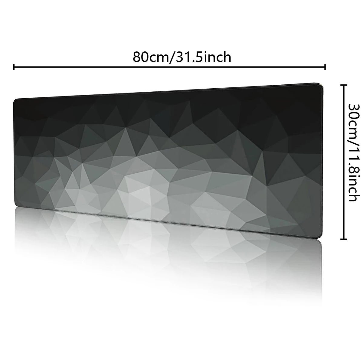 800x300x2mm Color Extended Large Gaming Mouse Pad with Non-Slip Rubber Base