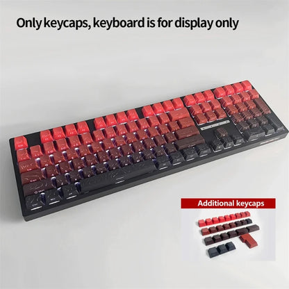 Liner-Lucky Red 134 Color Cherry Profile Side-Print Dual-Shot Keycap Set