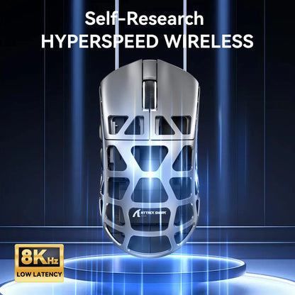 Ultra-Light Wireless Gaming Mouse 8K Hz 26000 DPI
