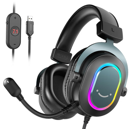 RGB Gaming Headset With Mic 7.1 Surround & 3 EQ Modes