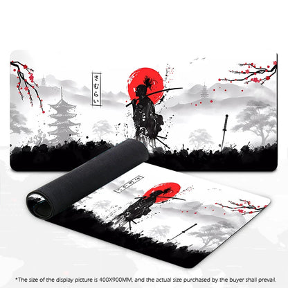 desk mat-3 Color Samurai Gaming Mouse Pad Desk Mat – Large Non-Slip
