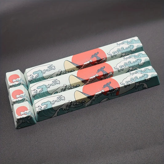 Coral Sea PBT Keycap Set for Mechanical Keyboards