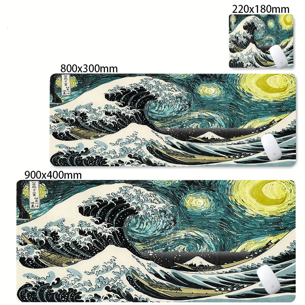 FF06504 Color XL Gaming Mouse Pad Desk Mat With Stitched Edges