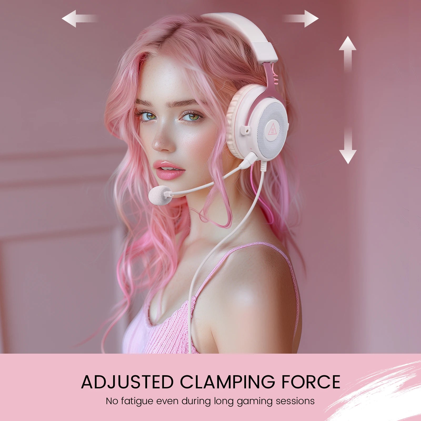 Wired Gaming Headset With 50mm Drivers & Detachable Mic