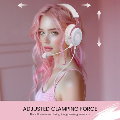 Wired Gaming Headset With 50mm Drivers & Detachable Mic