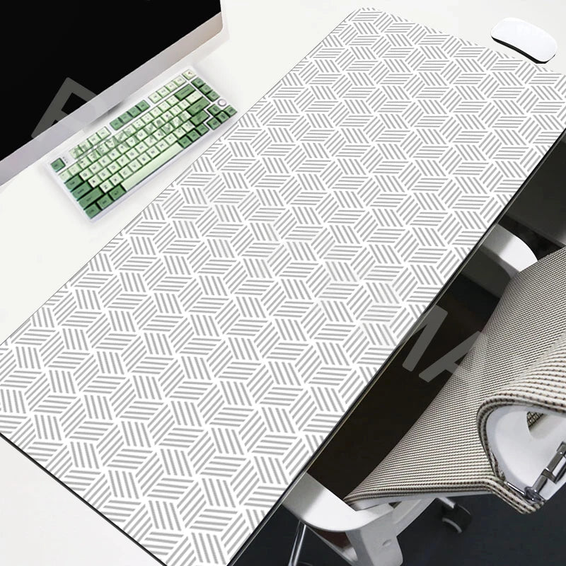 9 Color Extended Gaming Mouse Pad Desk Mat With Abstract Design