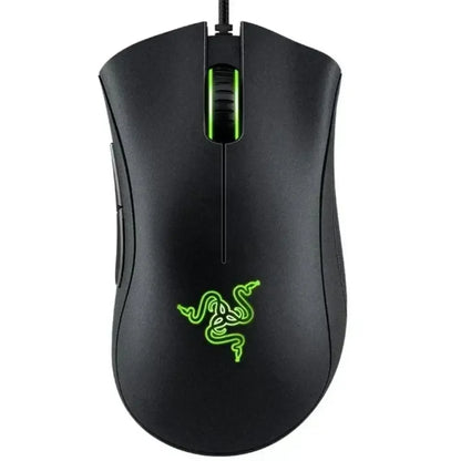 black Color Wired Gaming Mouse With 6400 DPI Optical Sensor