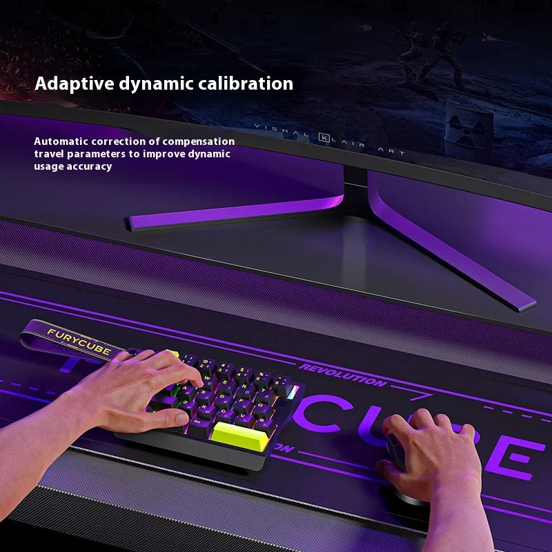 One-Handed Wireless Mechanical Gaming Keyboard RGB