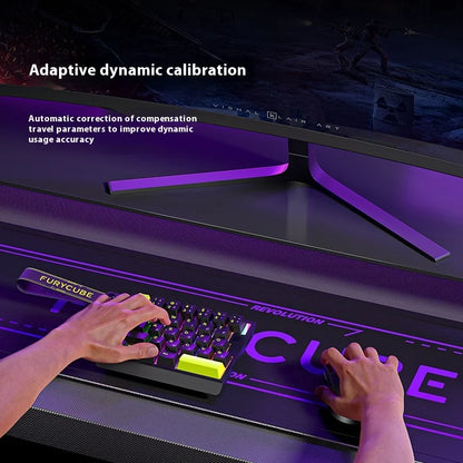 One-Handed Wireless Mechanical Gaming Keyboard RGB