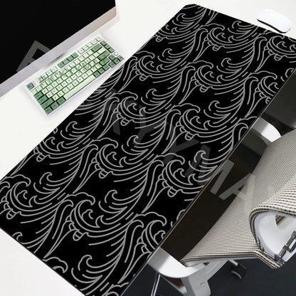 12 Color Extended Gaming Mouse Pad Desk Mat With Abstract Design