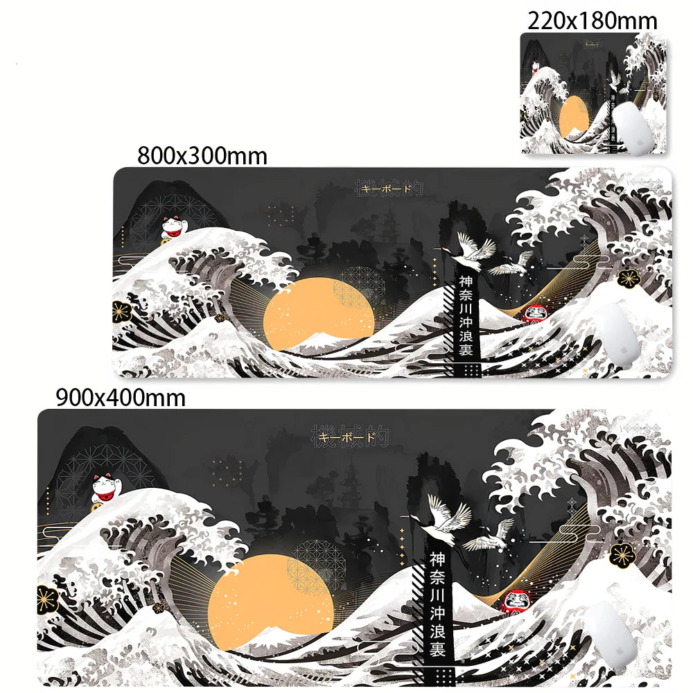 FF06505 Color XL Gaming Mouse Pad Desk Mat With Stitched Edges