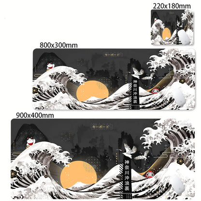 FF06505 Color XL Gaming Mouse Pad Desk Mat With Stitched Edges