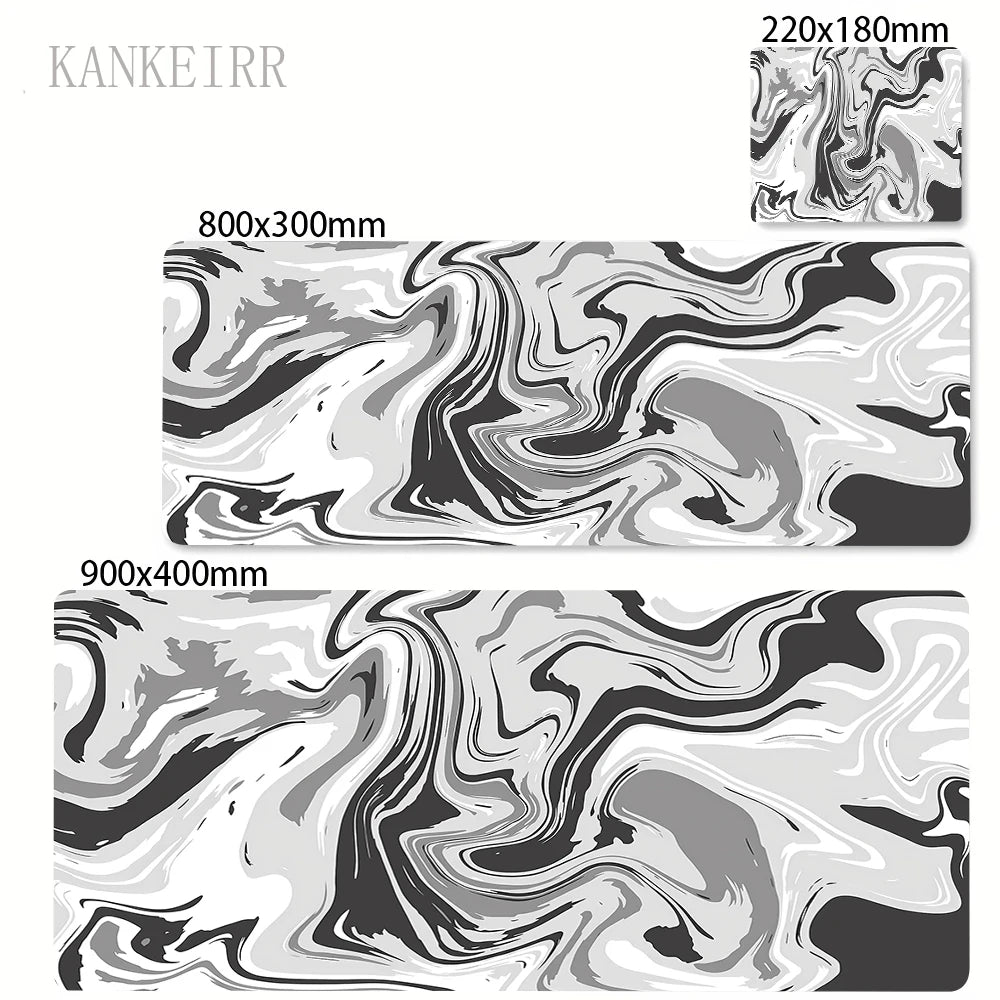 A5225 Color Extended Gaming Mouse Pad Strata Liquid Design Non-Slip