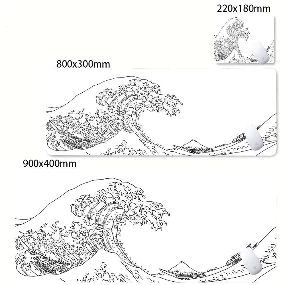 FF06503 Color XL Gaming Mouse Pad Desk Mat With Stitched Edges