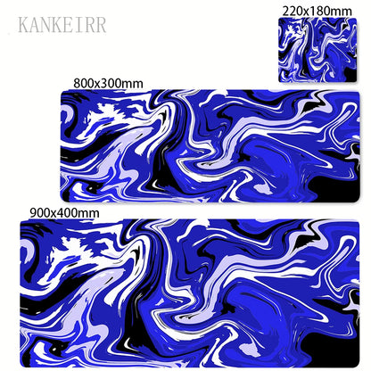 A5235 Color Extended Gaming Mouse Pad Strata Liquid Design Non-Slip