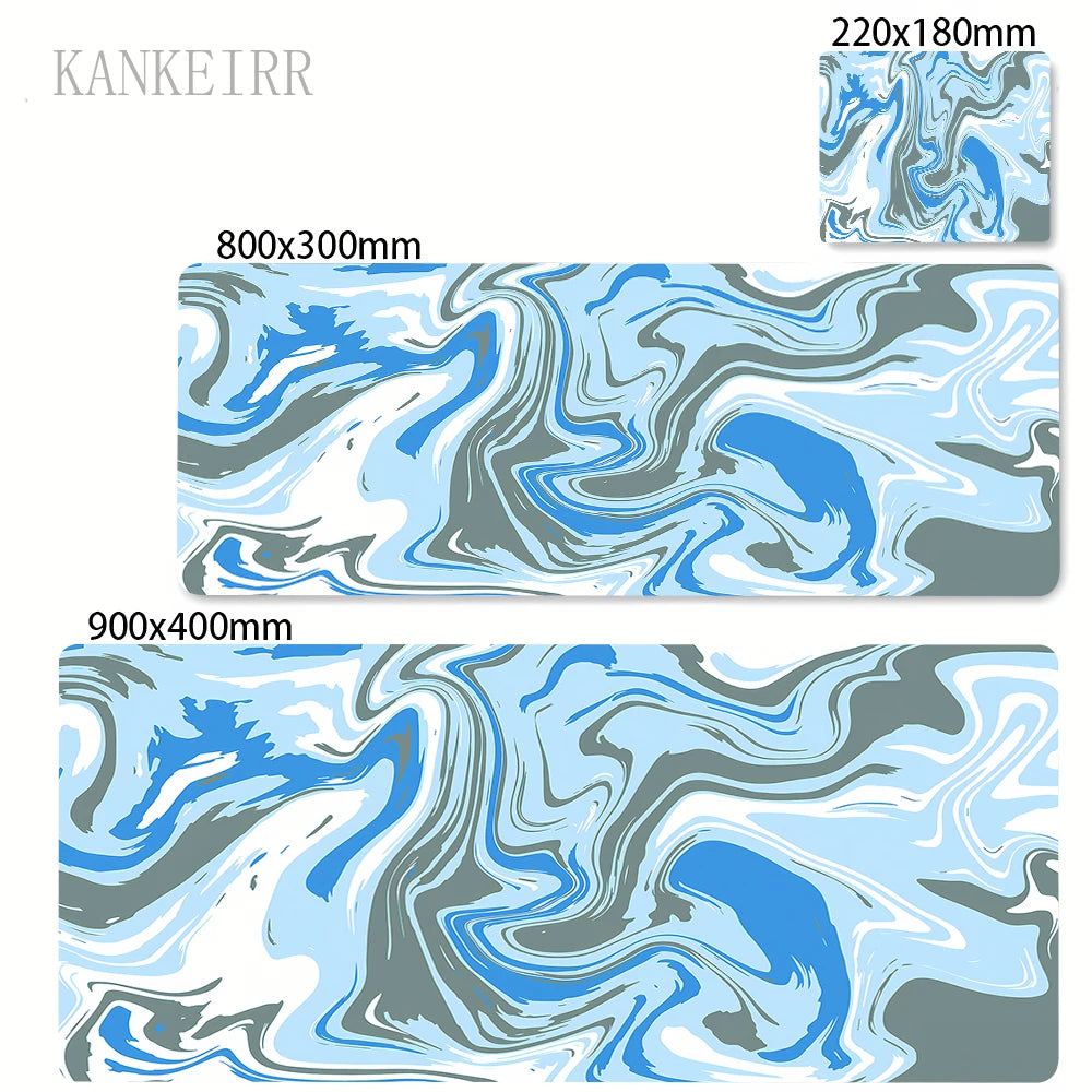 A5229 Color Extended Gaming Mouse Pad Strata Liquid Design Non-Slip