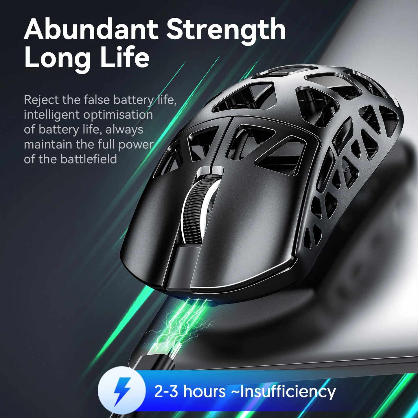 Ultra-Light Wireless Gaming Mouse 8K Hz 26000 DPI