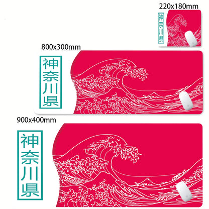 FF06501 Color XL Gaming Mouse Pad Desk Mat With Stitched Edges