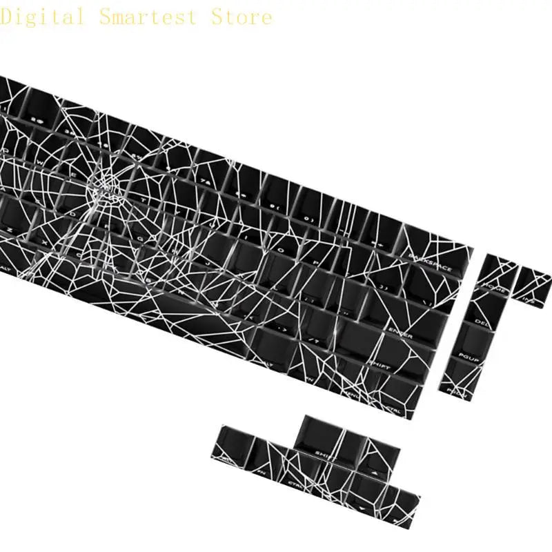 Spider Web PBT Keycap Set Side-Print Backlit for 60%