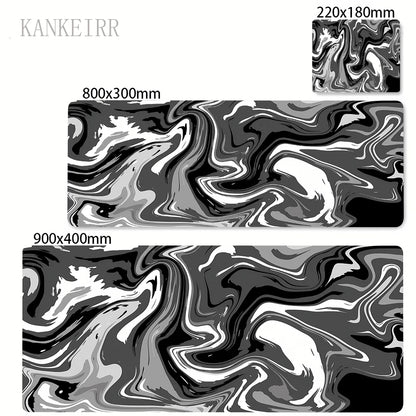 A5223 Color Extended Gaming Mouse Pad Strata Liquid Design Non-Slip